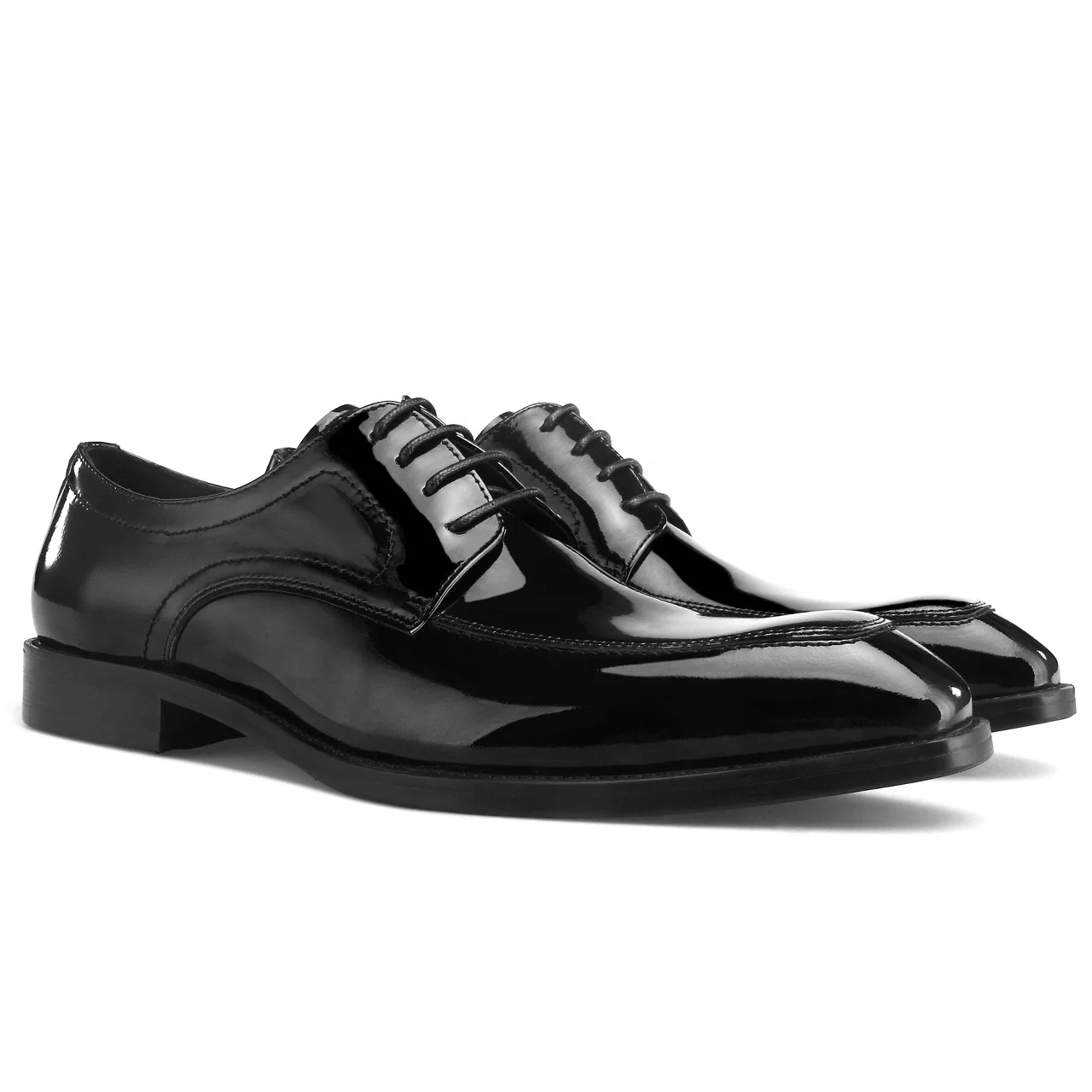 
Cow Leather Upper Anti-slip Rubber Outsole Not Grind Feet Shoe Leather Men Casual Formal Shoes 