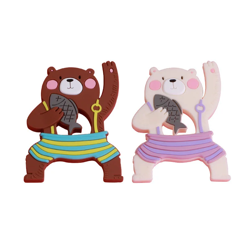 Factory wholesale Fast Delivery BPA Free Unicorn Teether Sensory Toys Teething Mordedores Silicone Baby Teether