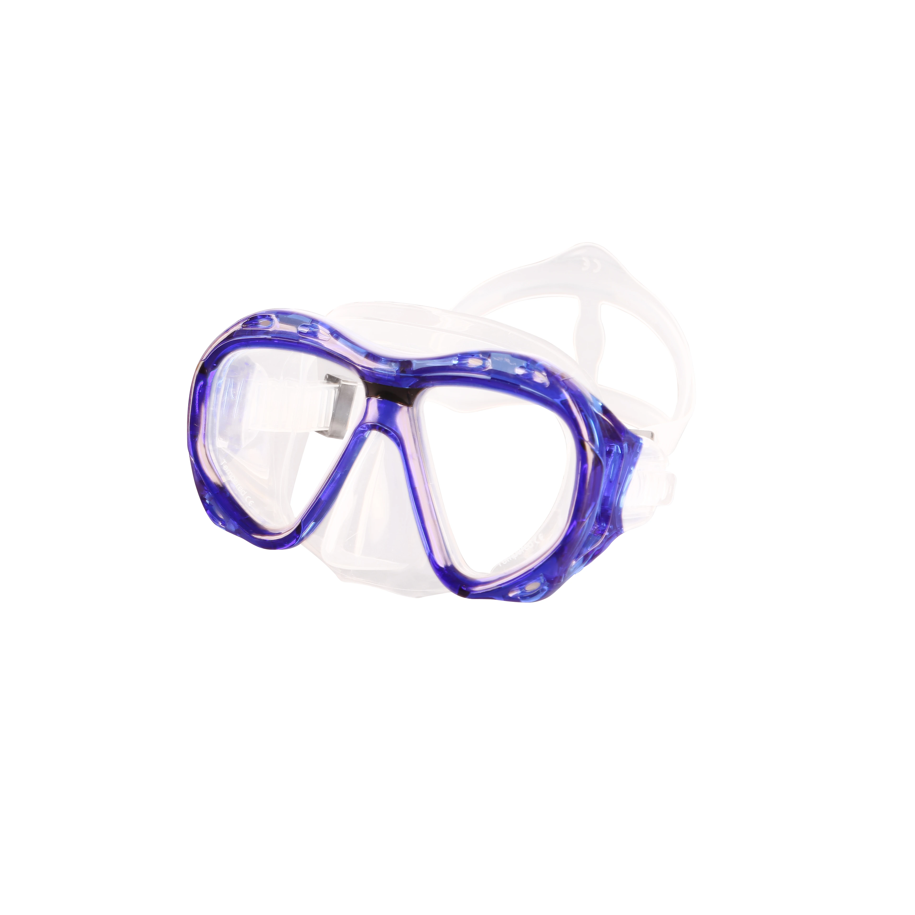 Underwater Sport Custom Logo Adult Silicone Tempered Glass Diving Mask