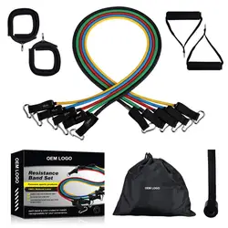 China Factory Hot Selling Exercise Bands Set for Fitness