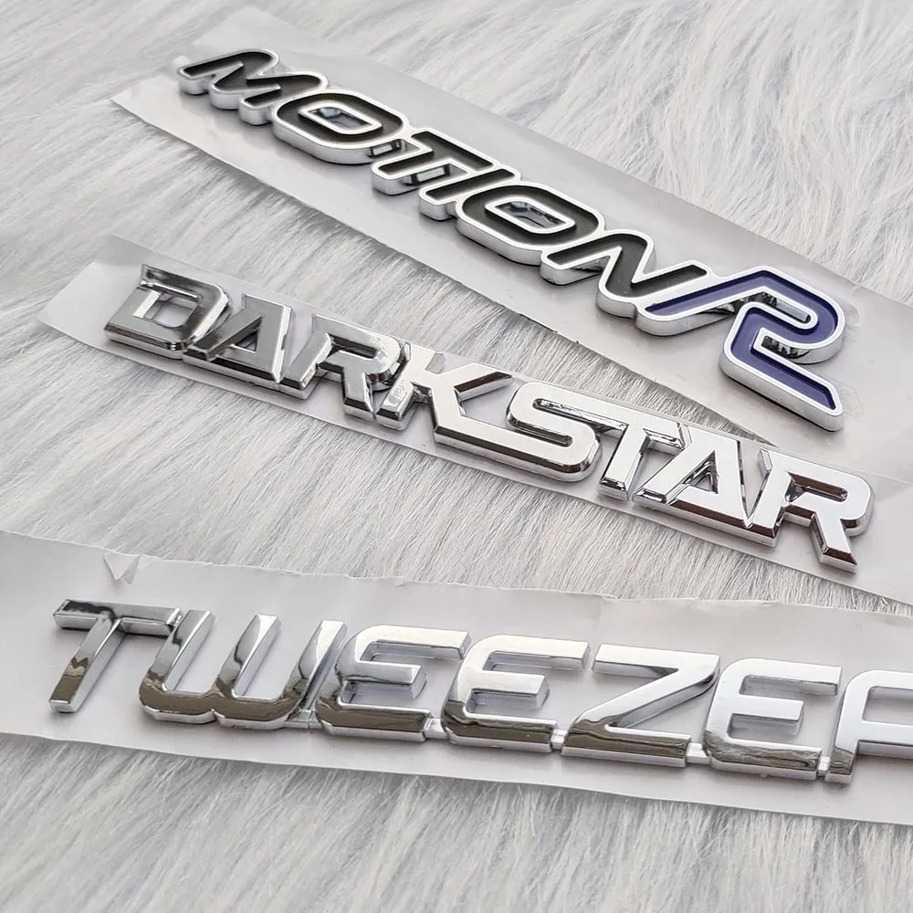 custom plastic car emblems waterproof car decoration accessories car design brand logo  stickers for motorcycles