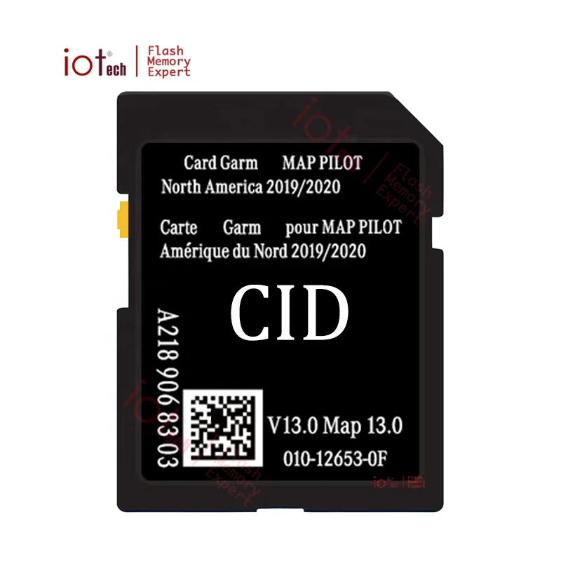 iotech Wholesale Custom Cid Sd Karte GPS Navi Carte for Garmin Mercedes A213 A218 V6 V13 V14 V15 Changeable CID Sd Card