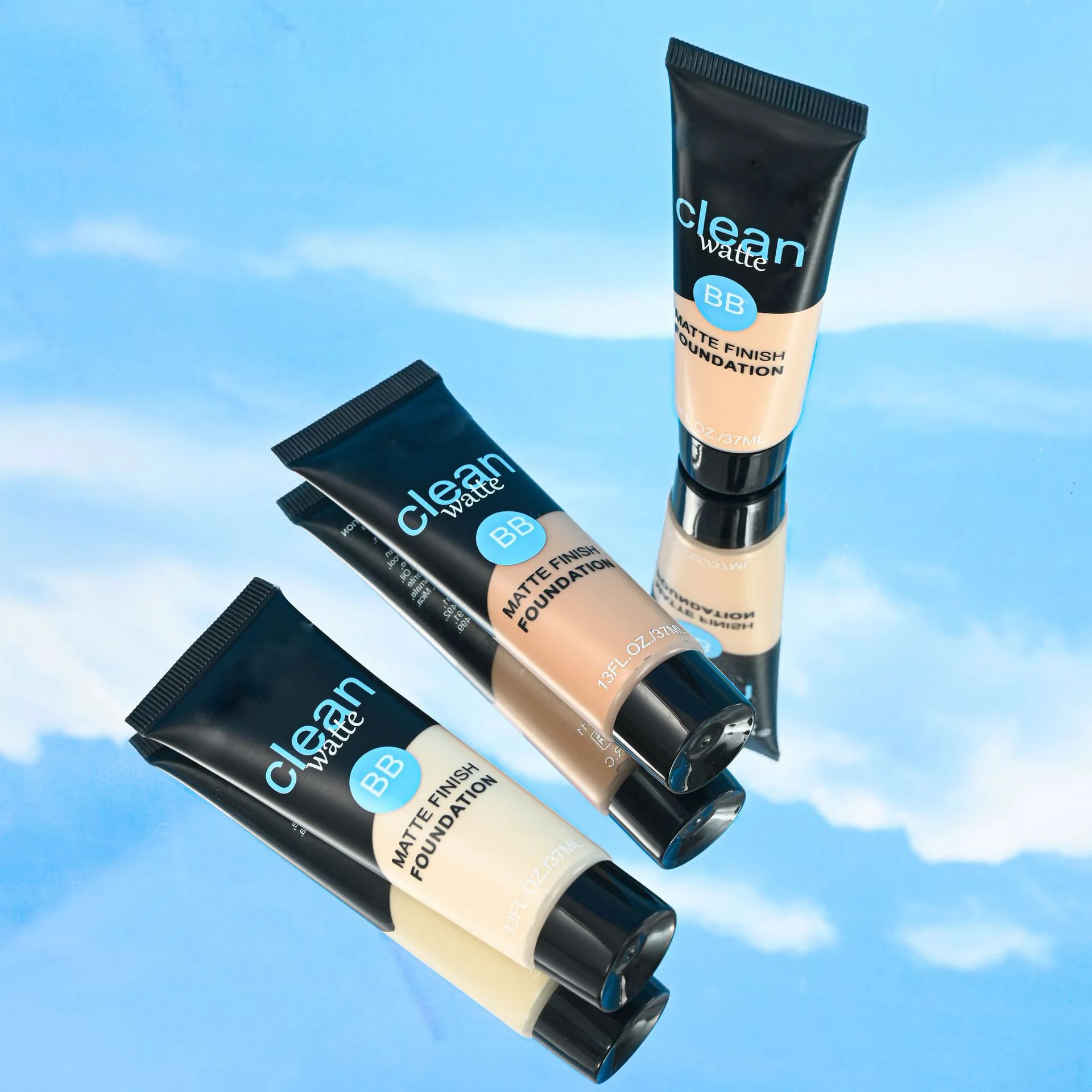 Wholesale Waterproof Natural Matte Makeup Foundation Long Lasting Vegan Full Coverage Liquid Foundation