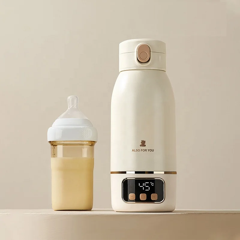 Travel electric single feeding kids milk 3 Level USB Portable milk water Heat Baby Feeding Bottle Warmer