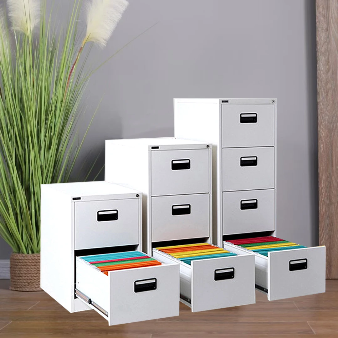 Easy-assembly metal steel 2 3 4 drawer cd dvd storage cabinet design office file cabinet storage cupboard chest for sale