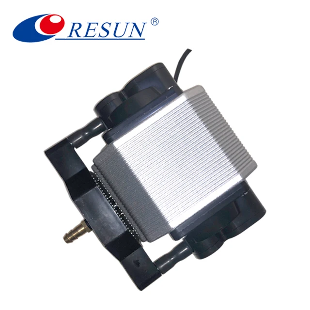 Resun 24V Dc-30A Aluminum Housing  Automatic Air Pump For Aquatic Market