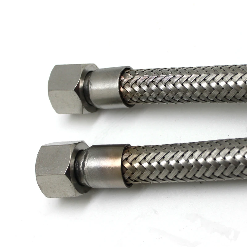 Customized Pressure and Fire Resistant Internal Thread Buckle Metal Hose 304 Stainless Steel  Flexible Conduit