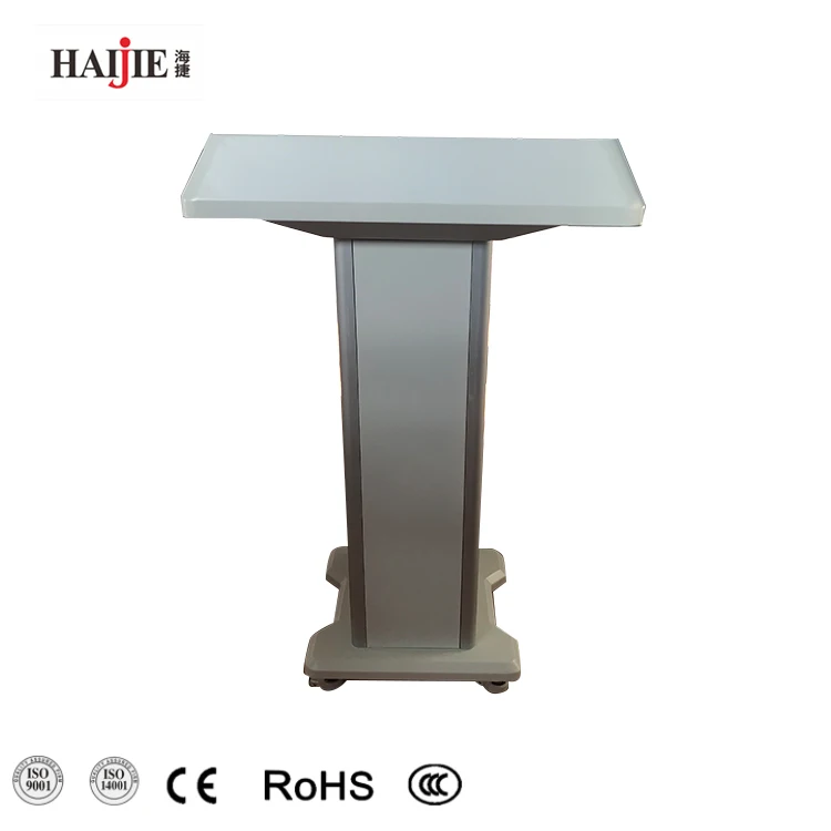 Widely Used High Quality Teaching Use Multi-Media Modern Designs Church Lecture Podium Pulpit Lectern Speech Desk