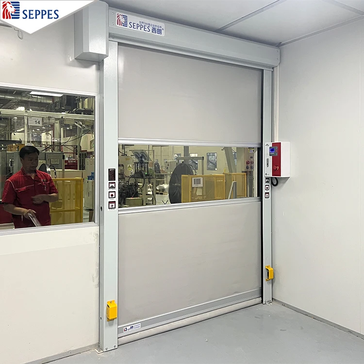 Energy-Saving High Speed Roller Door Insulated Clean Fast Doors Durable High Speed Door