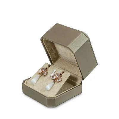 Premium Brushed PU Leather Bracelet Gift Box Fashion Jewelry Box with Velvet Insert Bracelet Box Customized