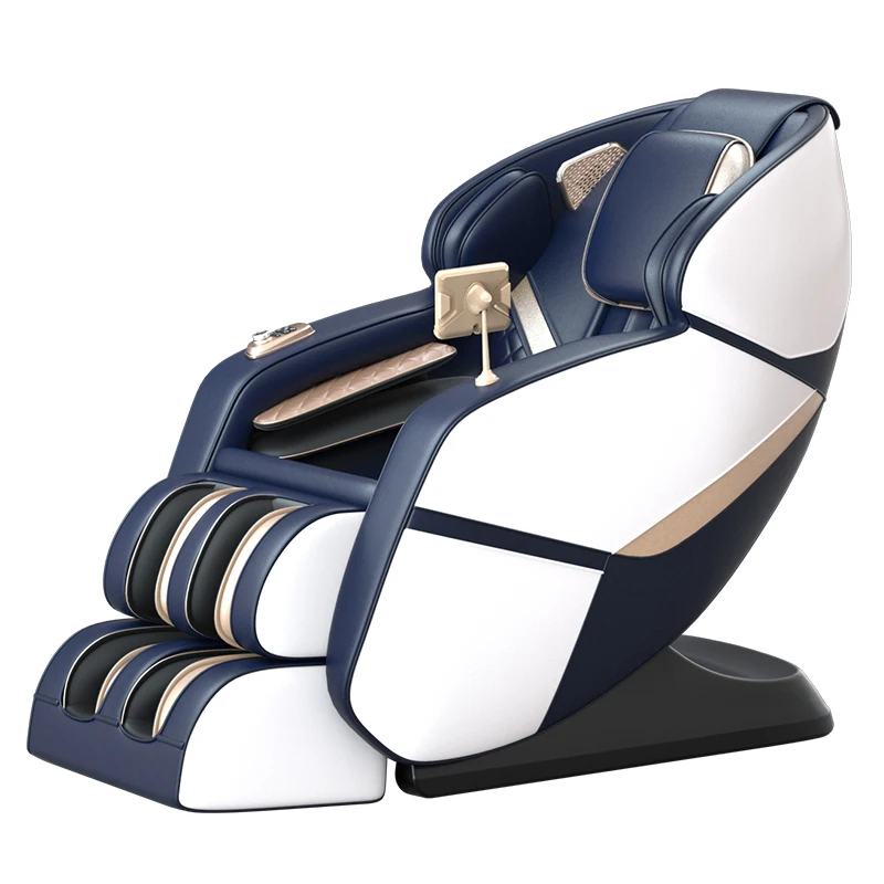 New Massage 2024 Modern Full Body 3D Zero Gravity Luxury Massage Sofa Chair Doul Core Spa Pedicure Chair With Massage