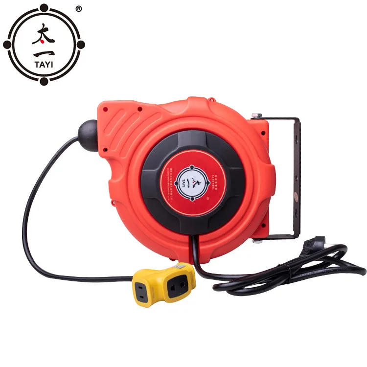 Garden hose reel Automatic Retractable electric hose reel wall mounted &cable reel