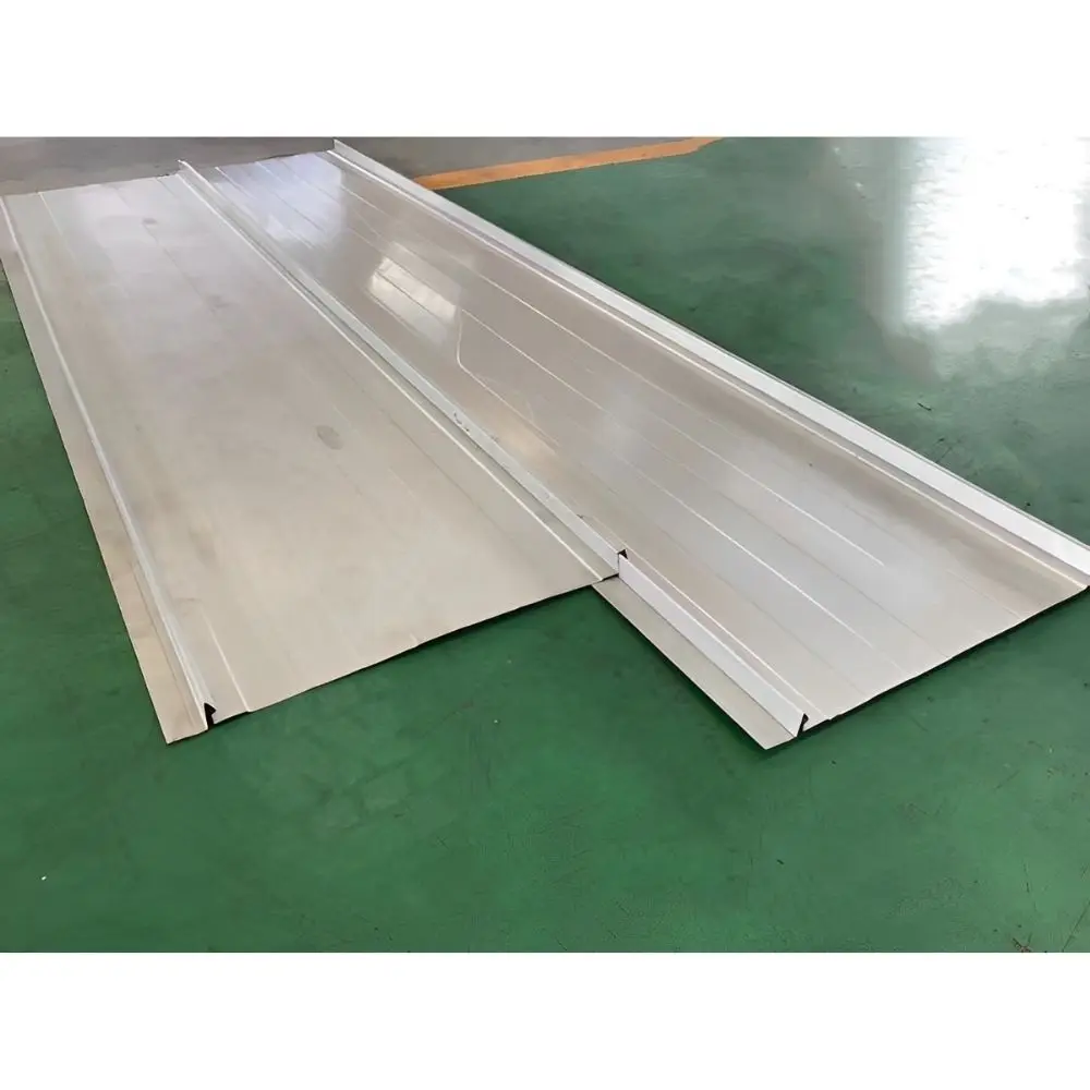 Automatically Width Adjustable Perforated Holes Bemo Standing Seam Roof Sheet Roll Forming Machine