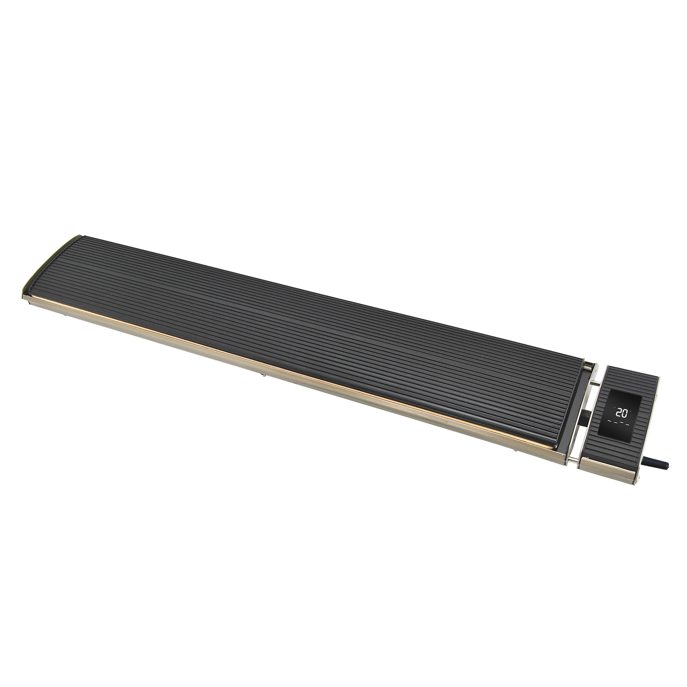 High Cost-Effective 2400W Far Infrared Aluminium Infrared Remote Control Electric Panel Heater