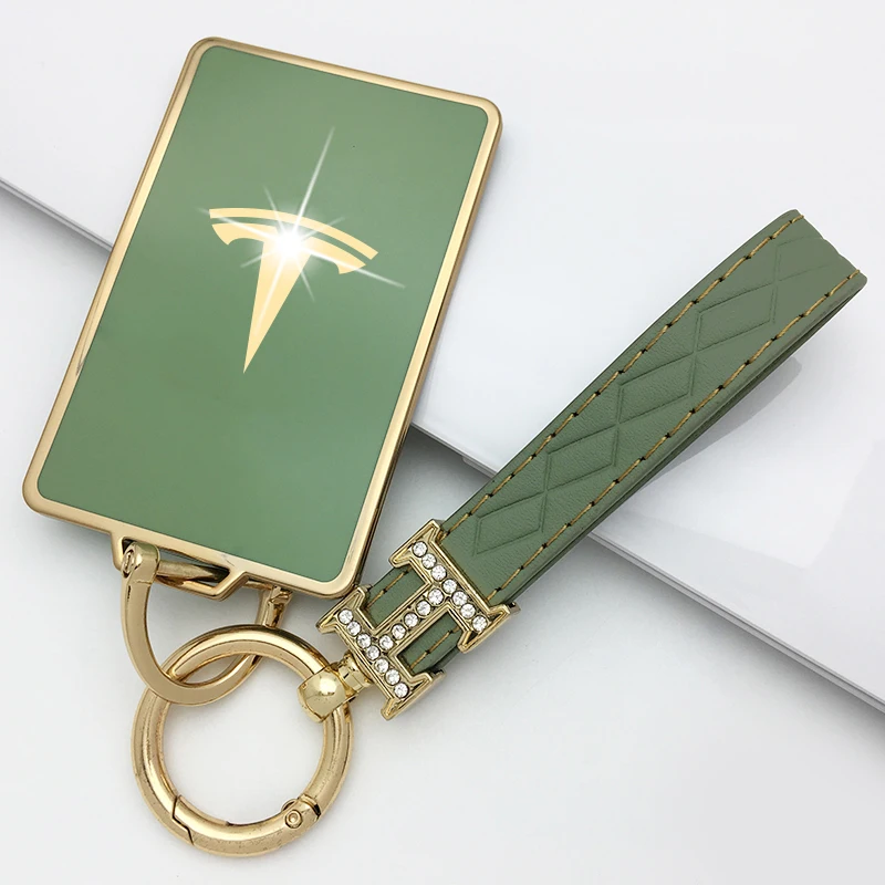 TPU Cover Key Card Holder For Tesla Model Y Key Card Pouch Cover CASE Car Accessories