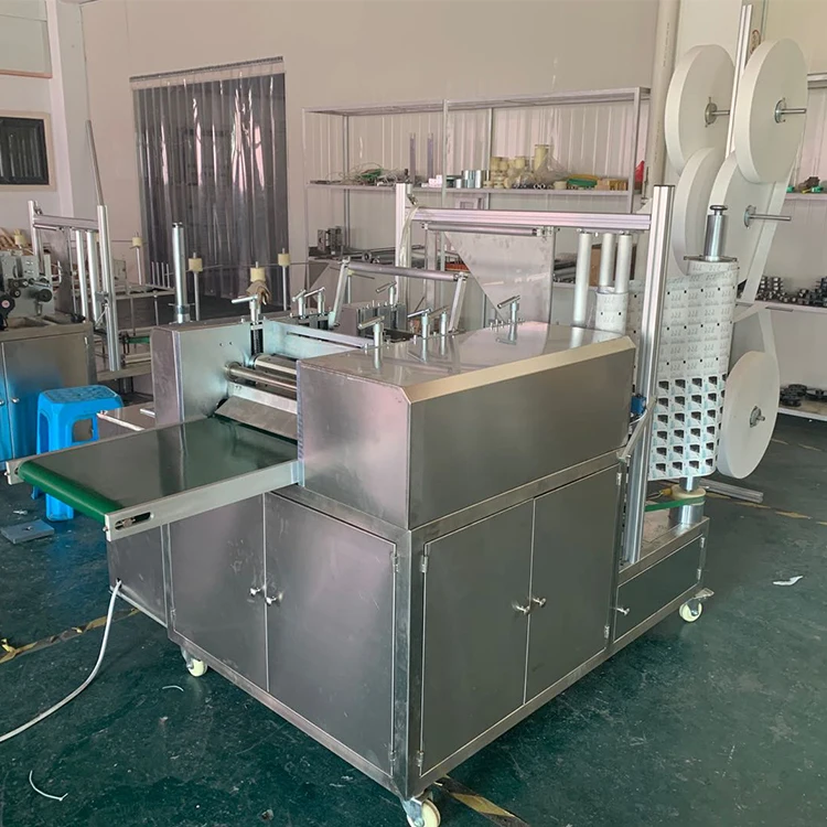 Заводская цена, полностью автоматическая машина для производства медицинских спиртовых хлопковых тампонов