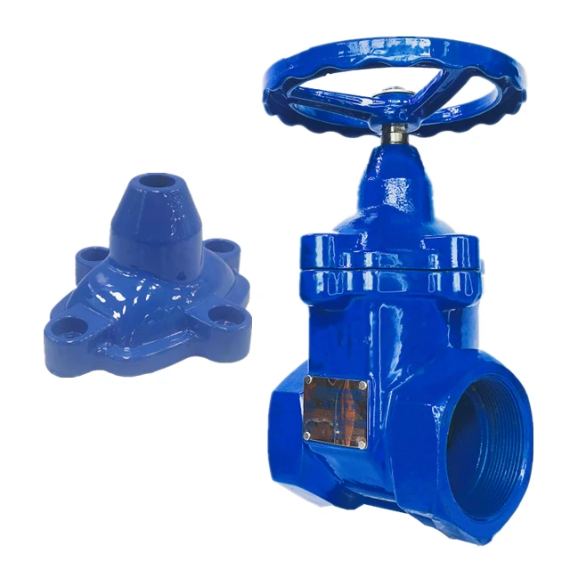 China manual valve manufacturer DN65 control valve stem cover soft seal knife gate  is an industrial valve for water supply