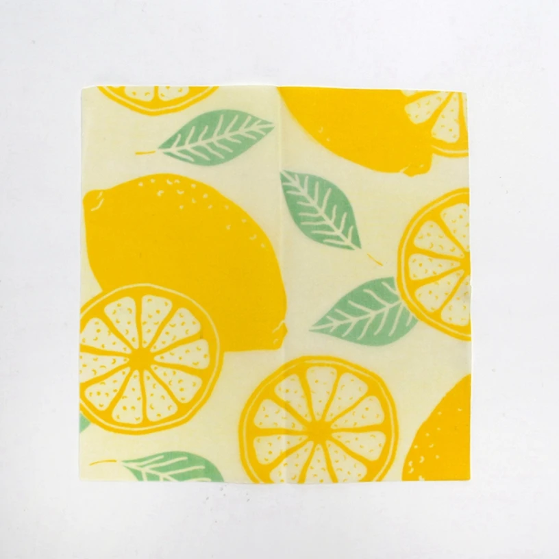 
Food Grade Custom Natural Organic Fabric Reusable Storage Eco Food Bees Wax Paper Reusable Wrap, beeswax food wrap set 