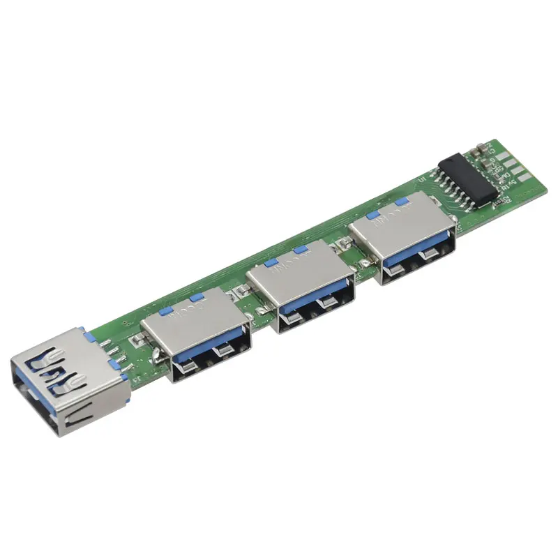 USB C концентратор PCB плата поставка с 4 портами USB 3,0 Поддержка зарядки порт расширения данных OEM & ODM
