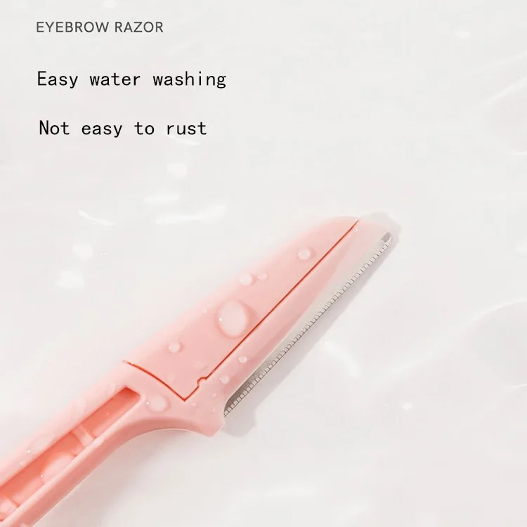 Women s Facial Shaving Eyebrow Trimmer Disposable Hair Remover Blade Makeup Tool