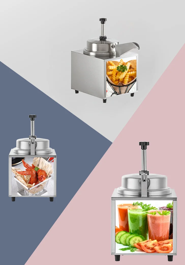 Hot Sale Super September  Heating Kinds  Multi Sauce Mixed Full Stainless Steel Kitchen Tools  Pump Tube Warm ODM OEM   Machine