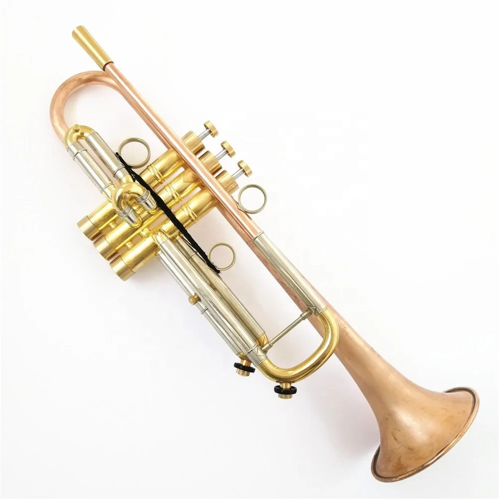 Saturn water key reverse leadpipe trumpet phosphor copper material trompetas professional trumpet bb key