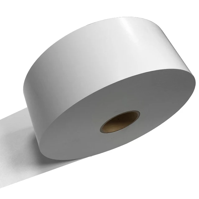 Wholesale Factory Price Accept Customization Blank Roll Labels Coated Paper flexography Sticker Cast Coated Paper Shipping