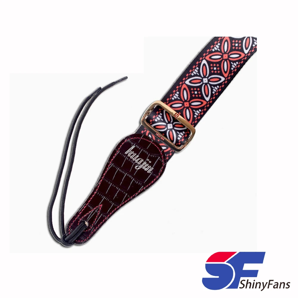 Classic Electric Acoustic Bass PU Leather Guitar Strap Guitar Belt