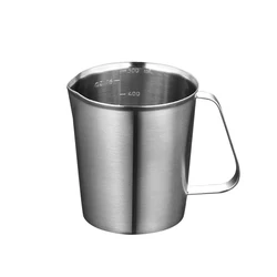 Wevi wholesale customized 500ml 1000ml 1500ml 2000ml Sustainable measuring jug stainless steel measuring cup set