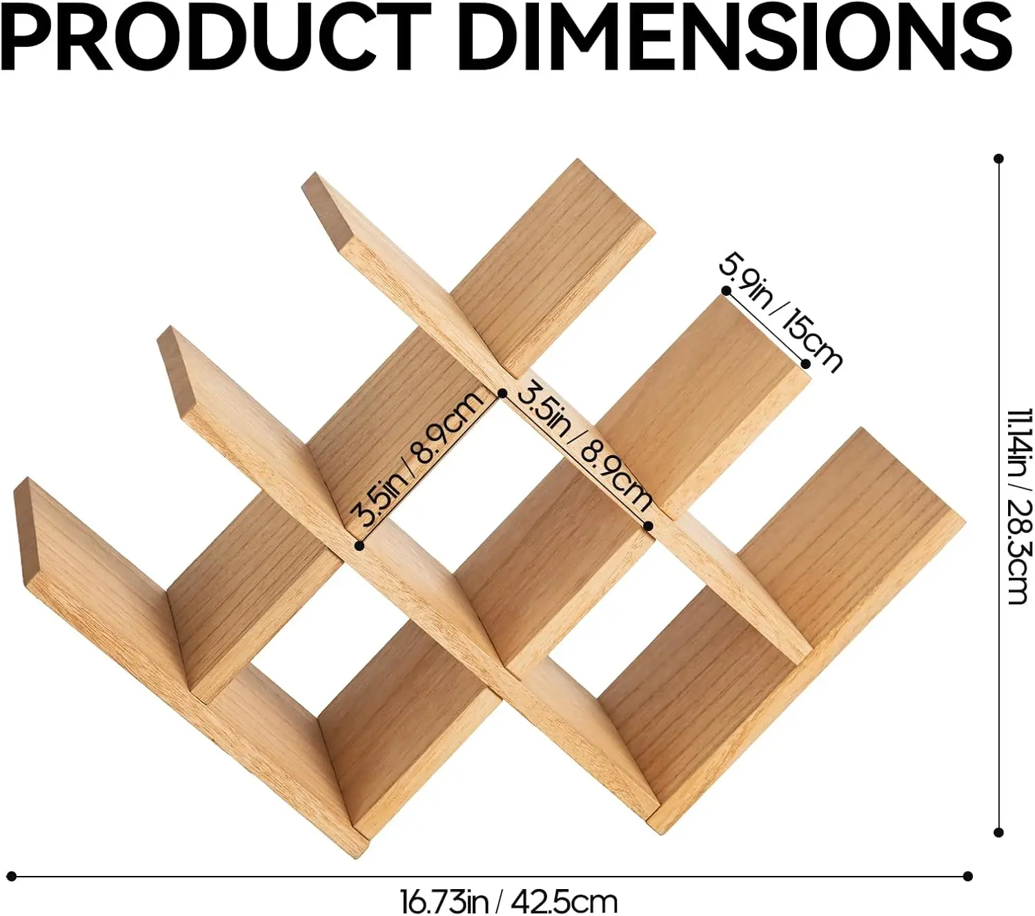 Popular Wooden Countertop Wine Rack Luxury Independent bar Set with Wooden Wedding Banquet Wine Cabinet