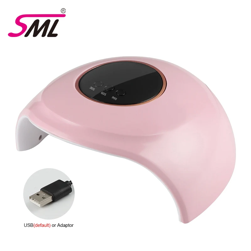 SML New Arrival Wholesale Pink Mini Led UV Gel Lamp 36 watt with Best Price