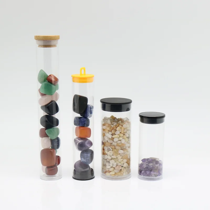 Customized Transparent Packaging Plastic Round Cylinder Packaging Container Tube Clear Plastic package Pc Tube For Crafts