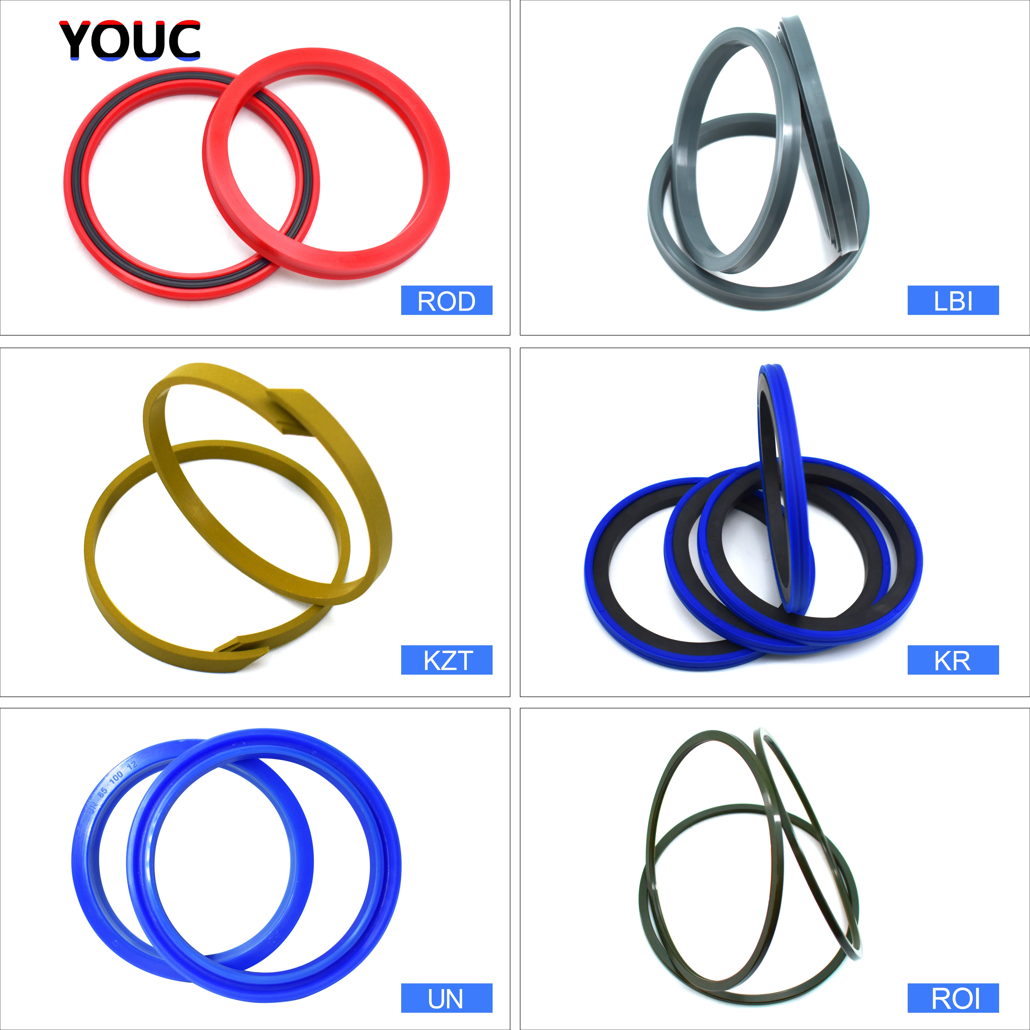 China Manufacturer High Performance Hydraulic Oil Seal Excavator Spare Parts NBR FKM Rubber Shaft Seal TC TCV TCN Oil Seal