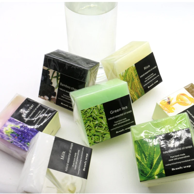 
Wholesale Stock Deep Cleaning Natural Fruit Aloe Vera Exfoliating Moiturizing Face Washing Hand Made Organic Whitening Soap 