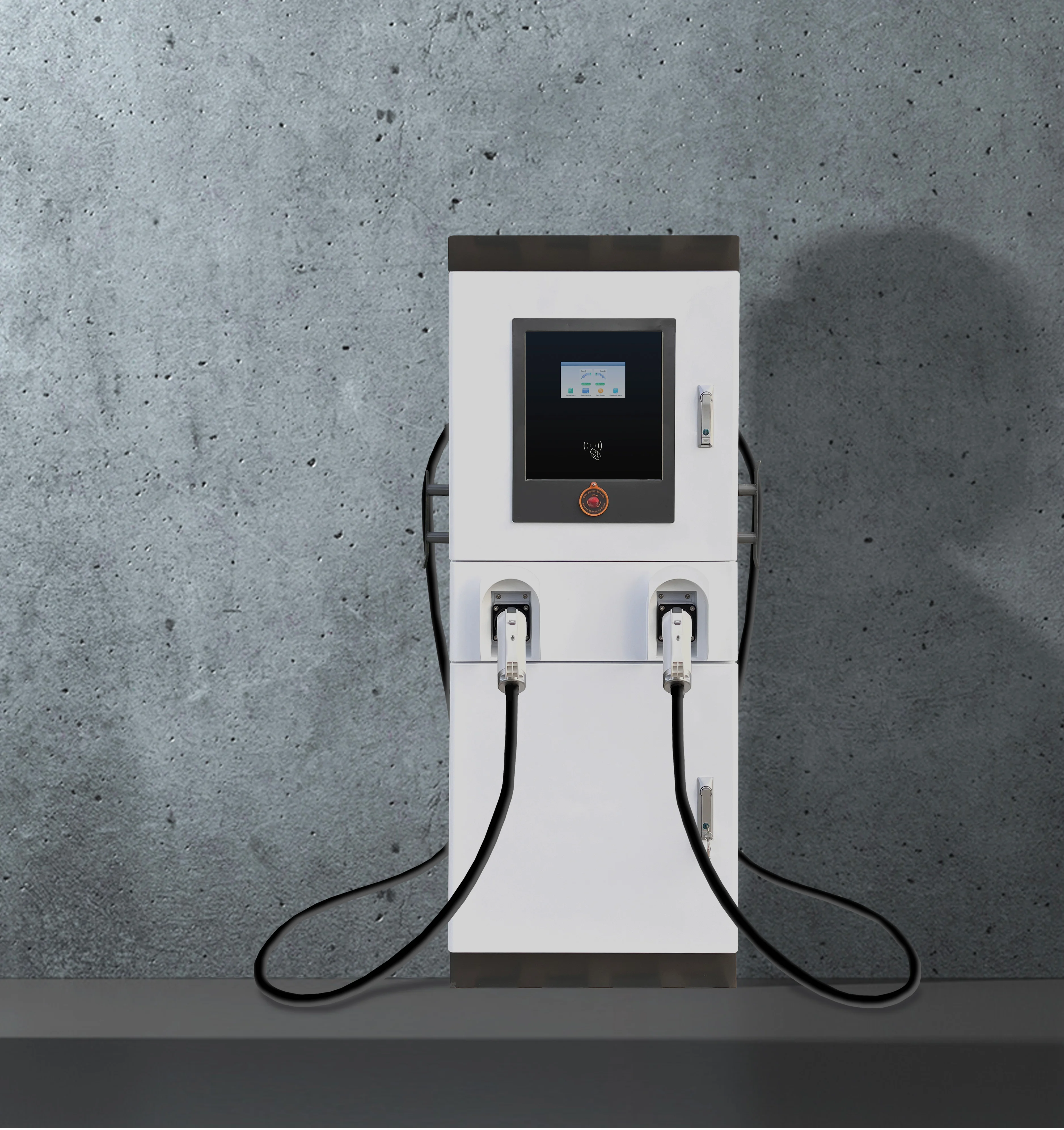Коммерческая зарядная станция Level2 DC EV CCS GBT Combo EVSE 160 кВт двойной пистолет CCS1 CHAdeMO 120 быстрое зарядное устройство CCS2