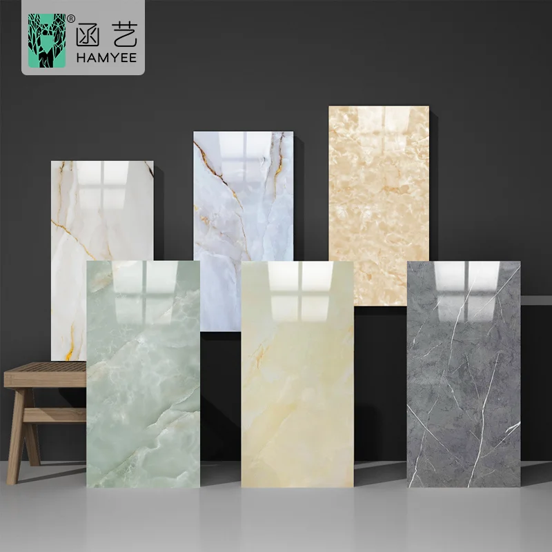 Pvc panel marble wallpaper sticker self adhesive 3d foam sheet wallpaper wall tile sticker