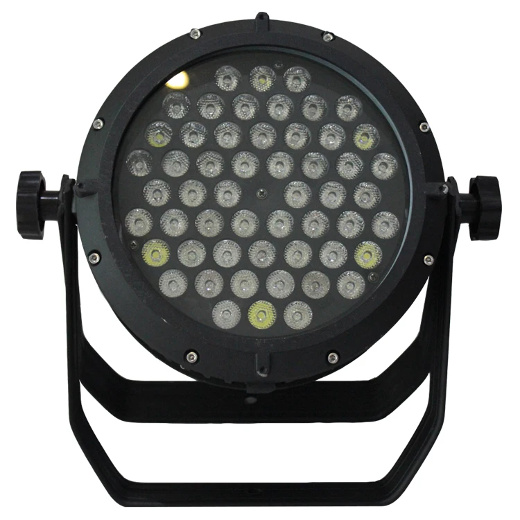 Dmx512 stage disco lighting wash 54 3w rgbw ip65 waterproof led 54x3w led par light