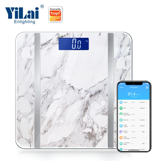 Электронные цифровые весы с ЖК-дисплеем и подсветкой healthkit умные