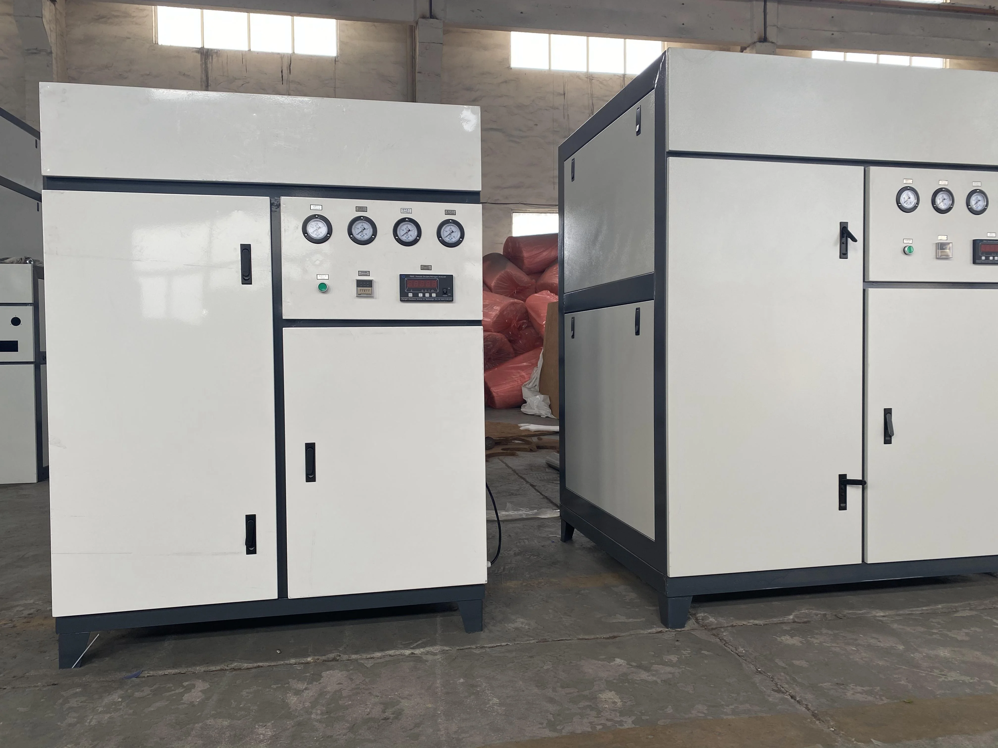 high pressure with nitrogen gas flow meter nitrogen gas filling machine for nitrogen atmosphere furnace