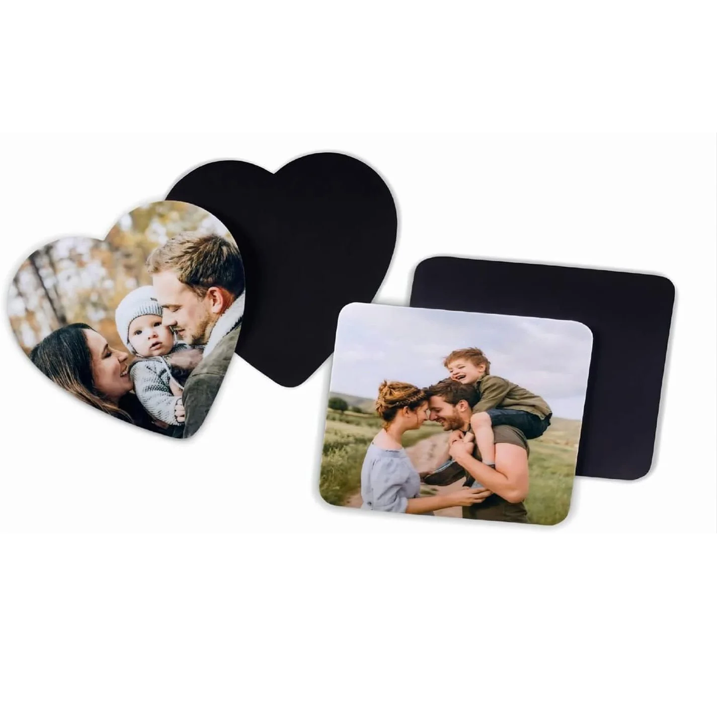 9.5x9.5cm Sublimation Soft Magnetic Refrigerator Magnet Blank Custom Magnet for Fridge for Home Refrigerators and Kitchen