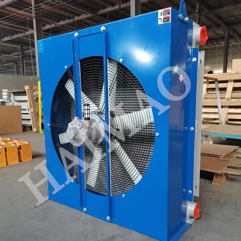 Factory custom air to air plate fin radiator gas cooler with filter