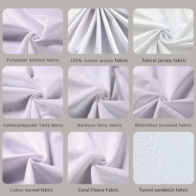 High Quality Home Textile Fabric Manufacturer White Knitted Soft PUL Fabric Waterproof Laminated TPU TPEE Fabric