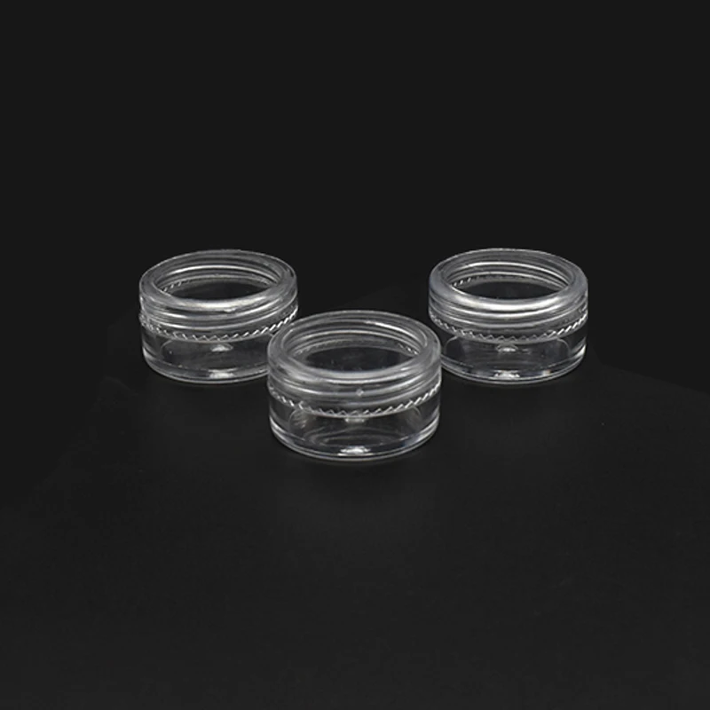 Free sample 5g 10g candy packaging plastic jar 15ml 20ml loose powder cosmetic packaging PP jar