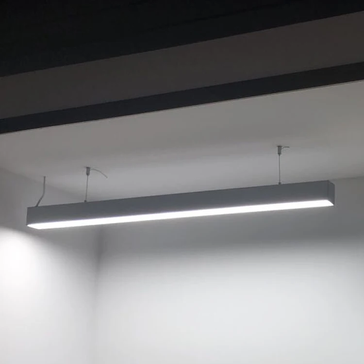 20W LED Linear Light Led Linear Ceiling Light High Quality Aluminum 0.6m 2ft Ce 80 SMD2835 Oval Led Lights 1200mm Residential HZ