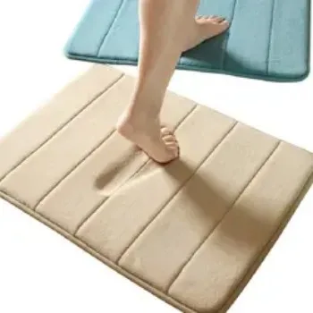 Hot Sale  Memory Foam Bath Foot Mat Soft Absorbent doormat Indoor Entrance Bathroom Carpet Rugs