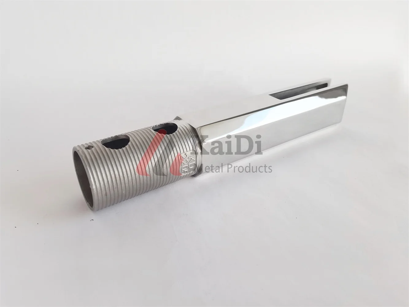 Deck stainless steel 2205 glass spigot glass railing balcony