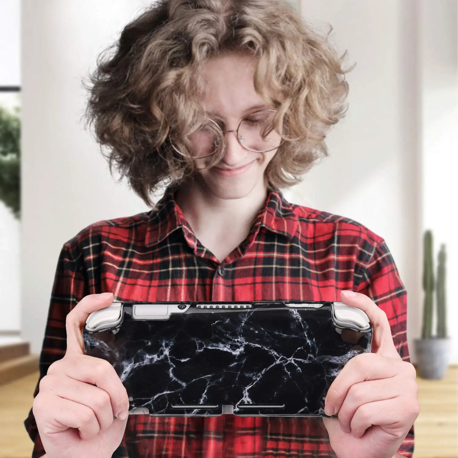 TPU Case for Nintendo Switch Lite, TPU IMD Printing Protective Case for Nintendo Switch Lite Game Console Accessory