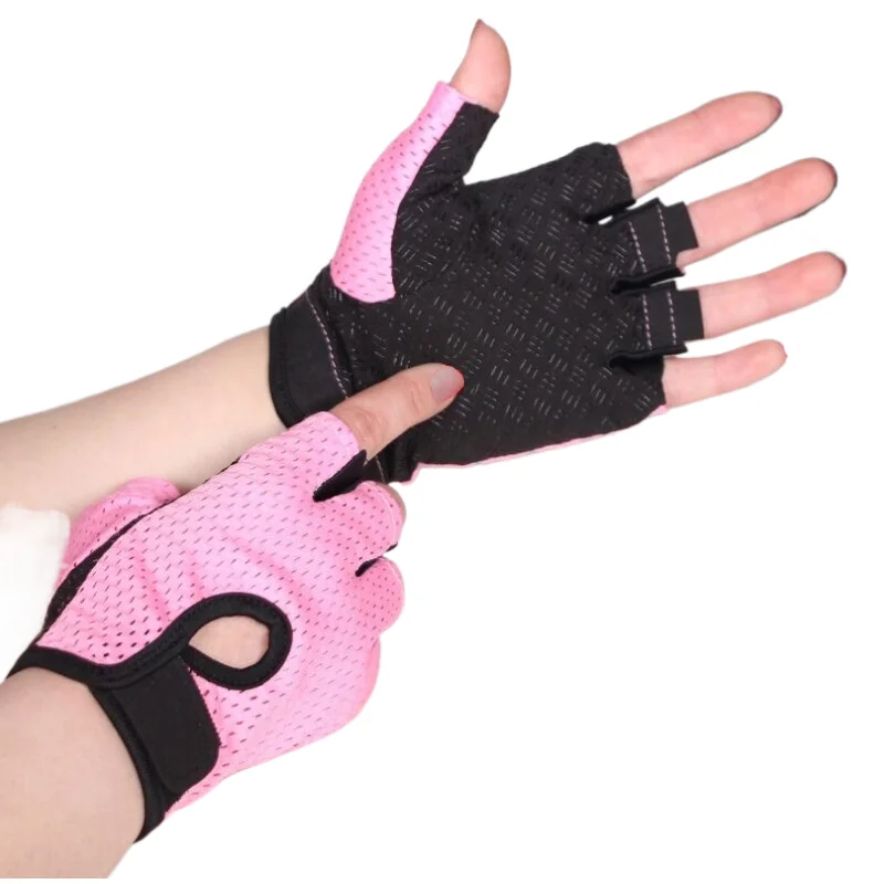 High Quality Half Finger Exercise Fitness Weight Lifting Non-Slip Training Gloves For Gym Sport
