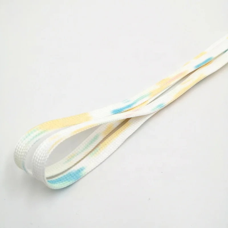 High Quality Hot Selling Colorful Flat Bulk Printed Leather Oval Lazy Elastic Sport Shoe Laces Wholesale Pair Accessory Metal