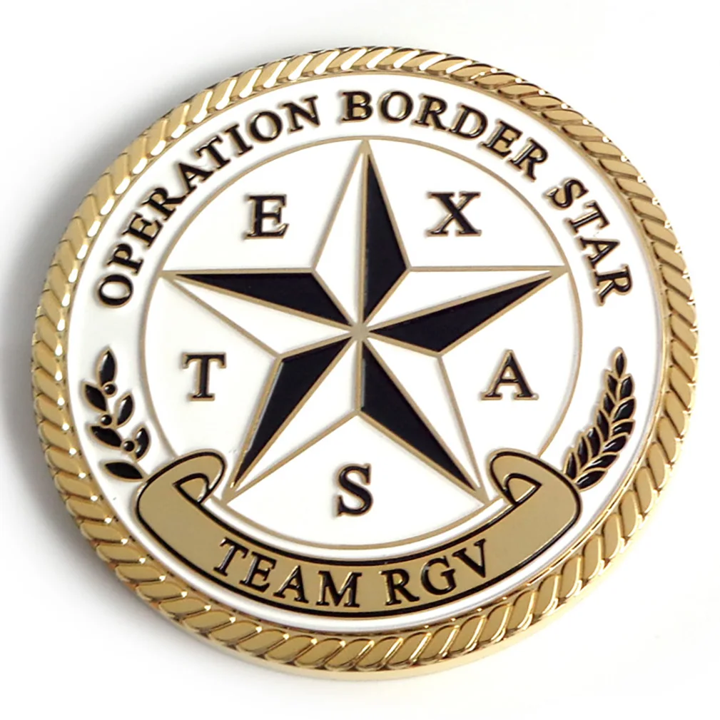 High Quality Custom USA 2 Euro Value Coin Gold Coins